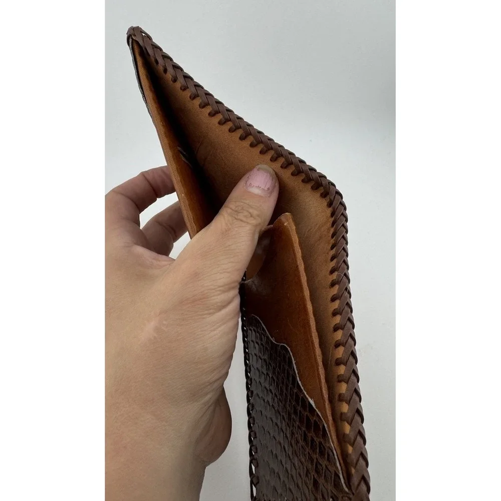 Custom Leather Wallet - Unmarked‎ - Excellent Condition